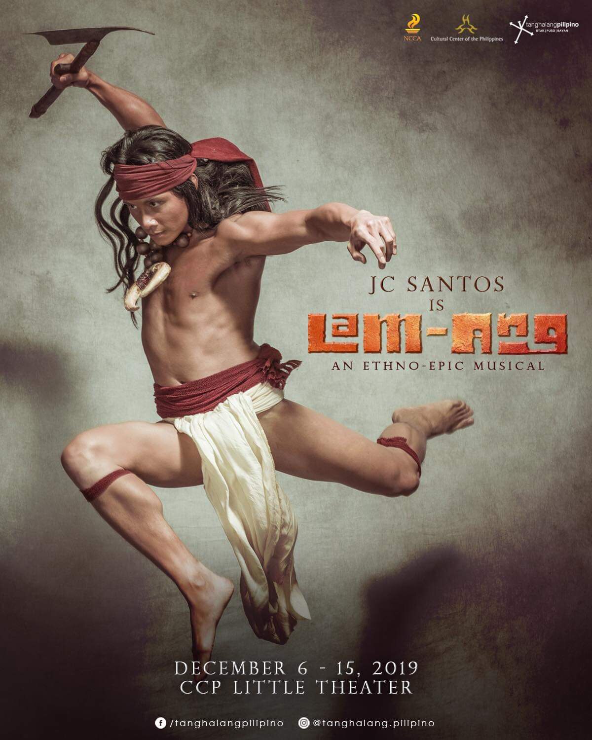 LOOK: JC Santos is hero Lam-ang in new musical 1