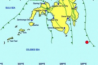 4.9-magnitude quake strikes off Davao Occidental