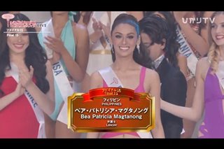 Patch Magtanong makes it to Miss International 2019 Top 15