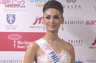 Patch Magtanong finishes in Top 8 of Miss International