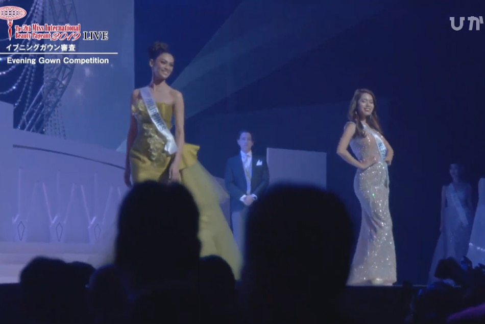 LOOK: Patch Magtanong in evening gown for Miss International 2019 3