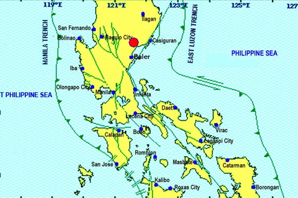 Magnitude-4.9 tremor hits Quirino province | ABS-CBN News