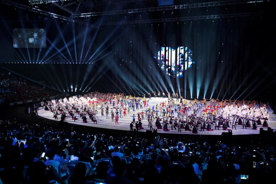 SLIDESHOW: The opening of the 30th SEA Games | ABS-CBN News