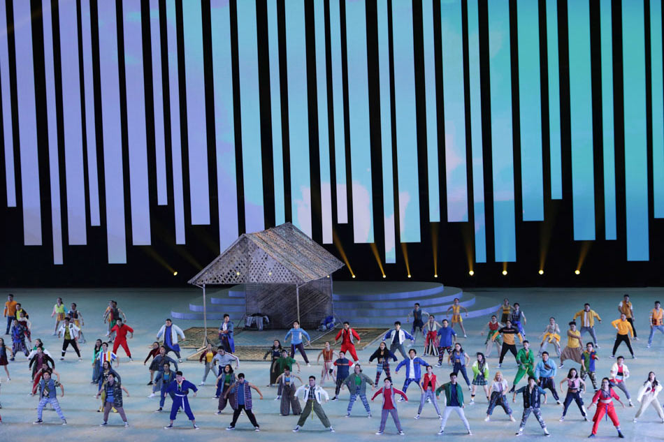 SLIDESHOW: The opening of the 30th SEA Games | ABS-CBN News