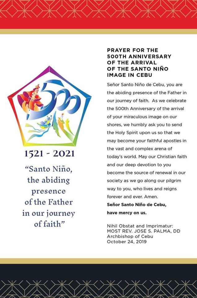 LOOK: Differently-abled cartoonist designs logo for 500th anniversary of Sto. Ni&#241;o arrival in PH 2