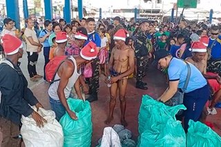 Mga Aeta nagpamasko ng 10,000 kilong kamote sa 5,000 pamilya sa Maynila