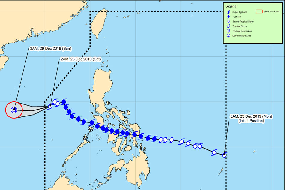 PAGASA: Ursula slows down, weakens into severe tropical storm 1