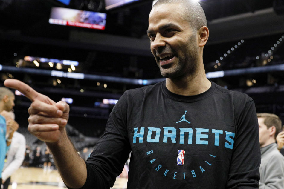 tony parker hornets t shirt