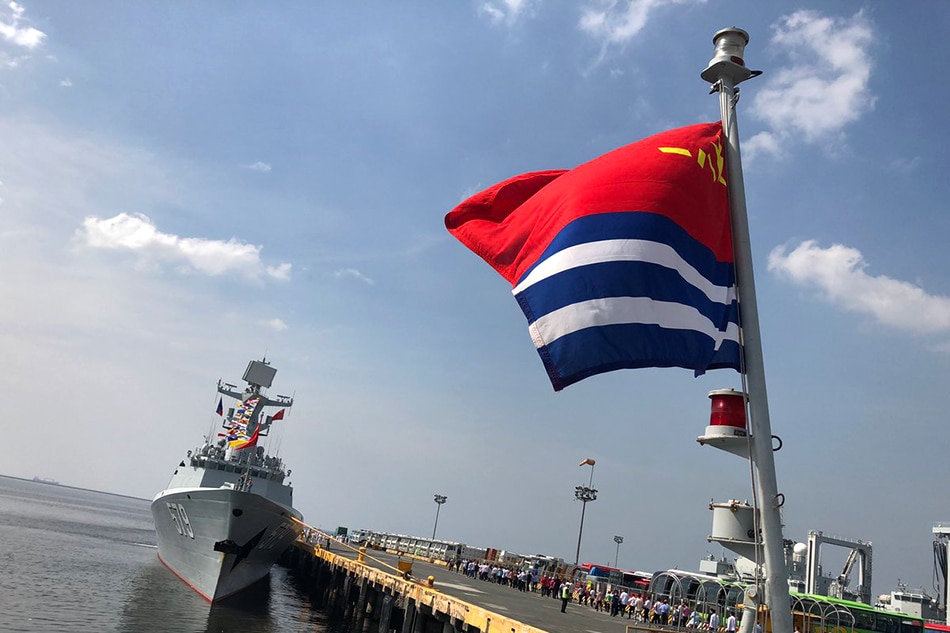 &#39;New era&#39;: 3 Chinese warships in Manila for goodwill visit 1