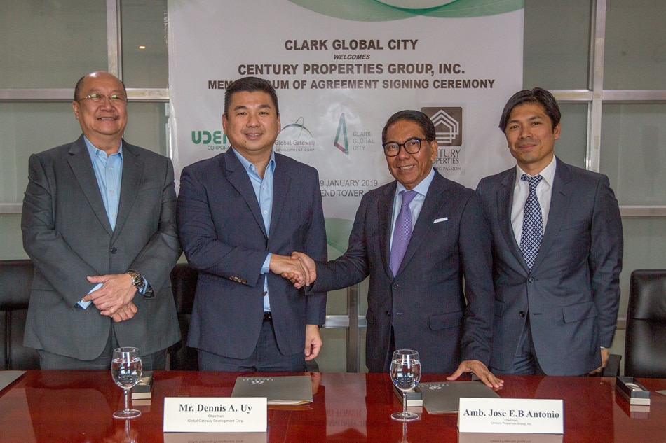 Century, Dennis Uy to form joint venture for Clark Global City project 1