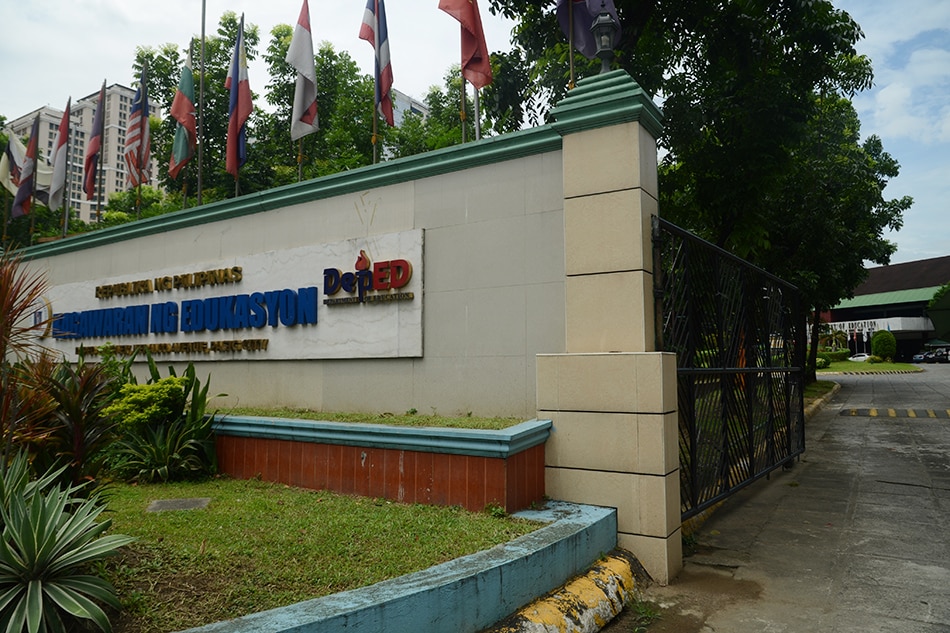 The Department of Education's central office in Pasig City. File photo