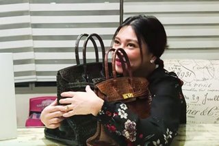 WATCH: Rufa Mae shows off impressive designer-bag collection