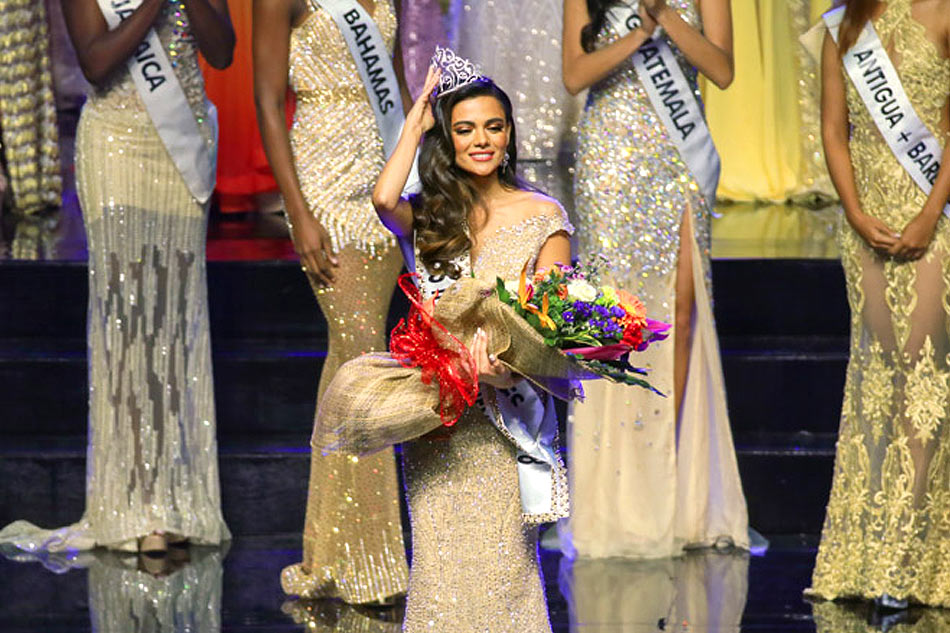 Karen Gallman dedicates Miss Intercontinental crown to PH | ABS-CBN News