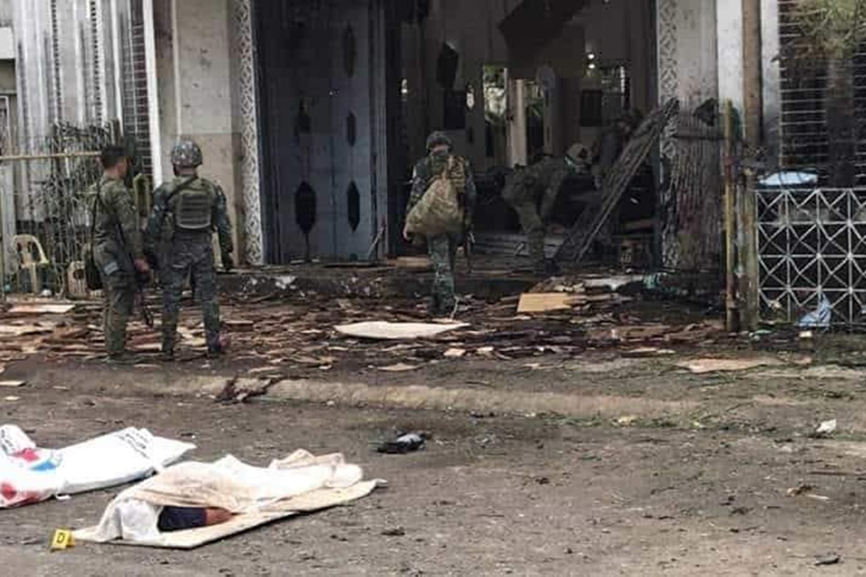 Several killed, dozens wounded in twin blasts at Jolo church 6