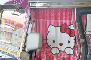 PANOORIN: Jeep, traysikel na pinalamutian ng Hello Kitty