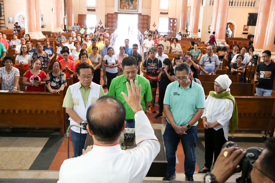 Priest justifies Otso Diretso&#39;s church visit in Camarines Sur 2