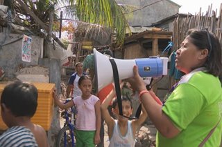 Kampanya kontra tigdas dinala sa mga barangay