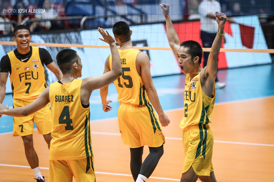 UAAP: NU clinches twice-to-beat, overcomes FEU in men's volleyball