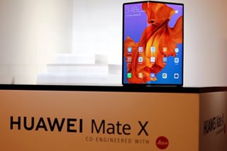 Huawei's folding Mate X smartphone challenges Samsung Galaxy Fold