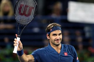 Tennis: Federer overcomes Verdasco in Dubai, Nishikori falls to qualifier