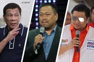 JV asked: Will you share your baon with Duterte or Jinggoy?