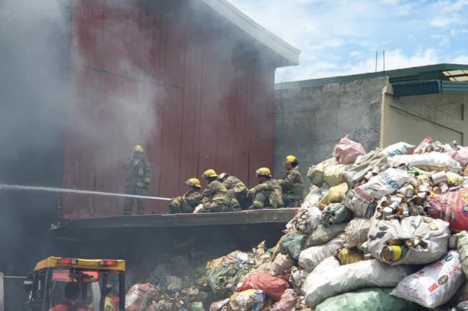 Bodega ng scrap metal nasunog sa Davao City ABSCBN News