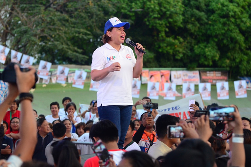 Sara Duterte creating ‘noise’ with eye on 2022 presidency: Otso Diretso bets 1