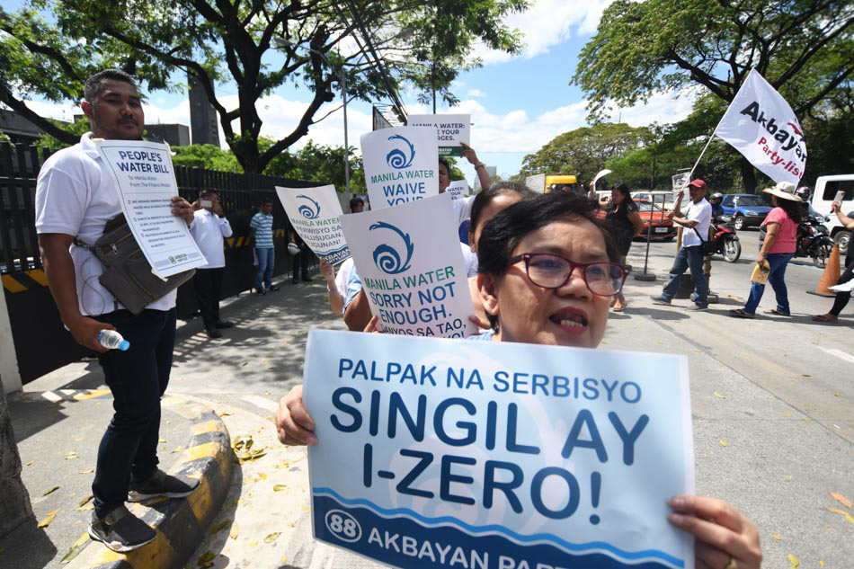 Zero Bill For Water Disruption Abs Cbn News