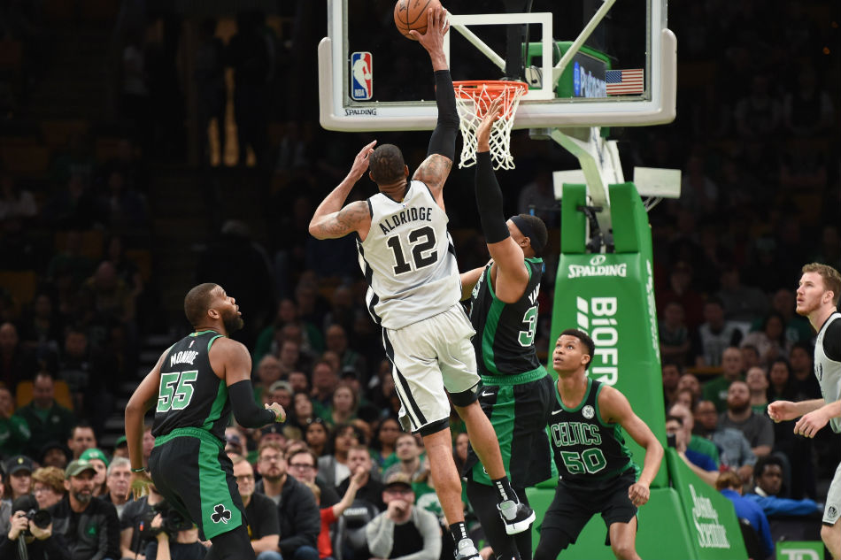 NBA: Aldridge pours in 48 as Spurs shred Celtics | ABS-CBN News