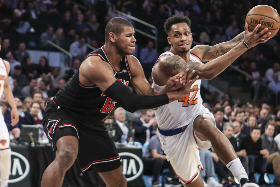 Nba Kornet Knicks Handle Bulls To Snap Six Game Losing Streak Abs Cbn News