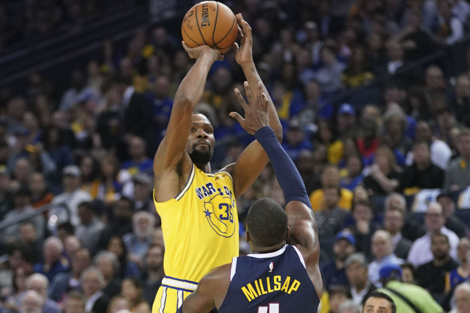 NBA: Warriors Rout Nuggets Despite Durant's Ejection | ABS-CBN News