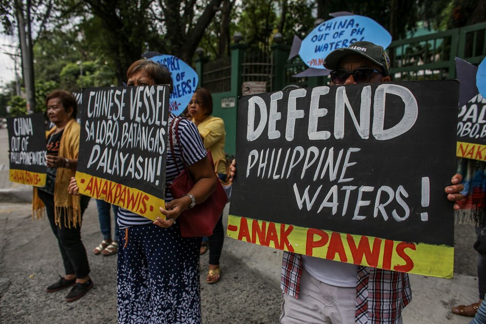'Defend Philippine waters'