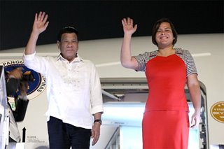 Duterte insists daughter Sara not running for President in 2022; slams Trillanes anew