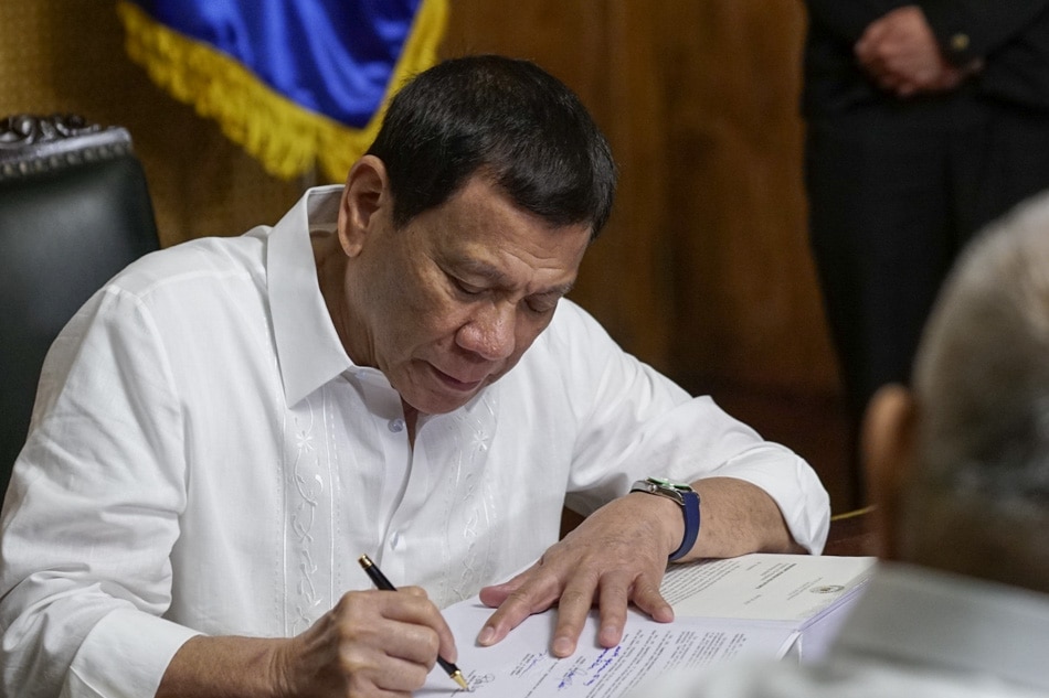 Duterte certifies 2020 national budget bill as urgent 1