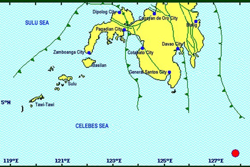 Twin quakes hit off Davao Oriental, Davao Occidental | ABS ...