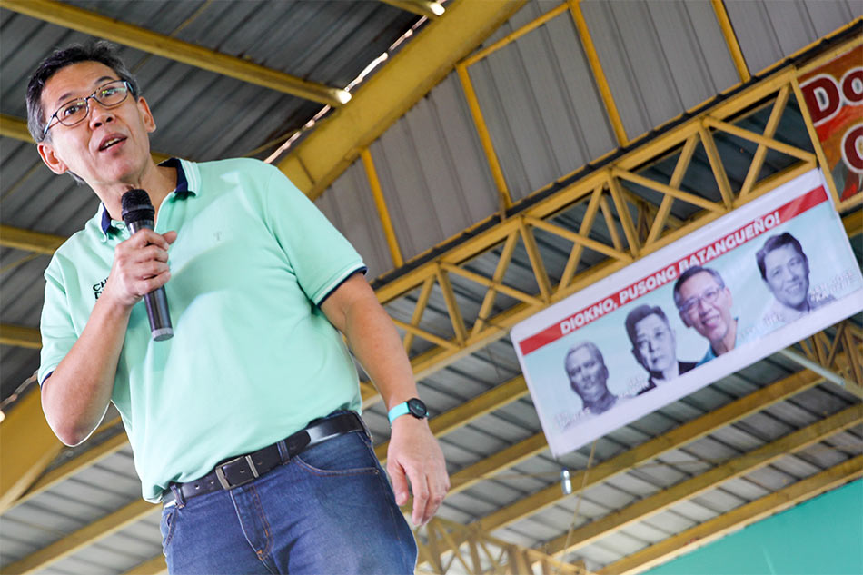 Diokno tells voters: Weigh bets&#39; qualifications, not survey ranking 1