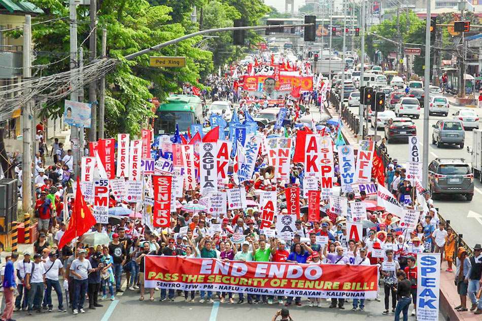 Isyu sa sahod, endo nakaengganyo ng firsttime protesters sa Labor Day