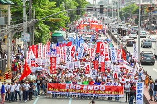 Senate, party-list bets vow to fulfill Duterte’s ‘broken promises’ for workers