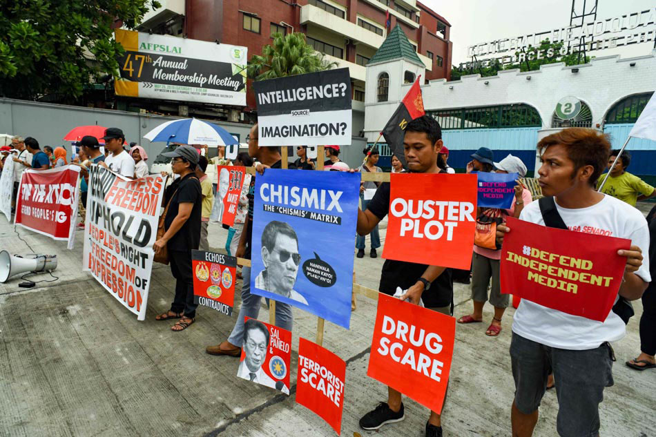 World Press Freedom Day protest | ABS-CBN News