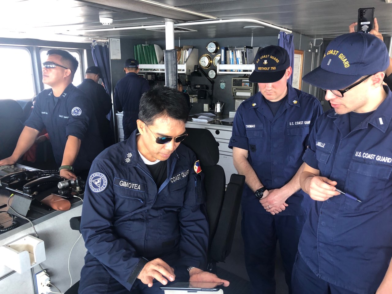 2 Chinese vessels spotted in Scarborough during US, PH Coast Guard exercise 4