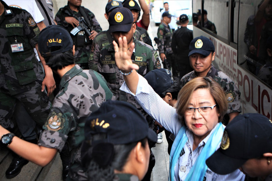 De Lima among 187 'persecuted' members of parliament, says global org ...