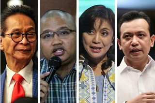 Palace 'will just watch' as 'Bikoy' turns against LP, Trillanes