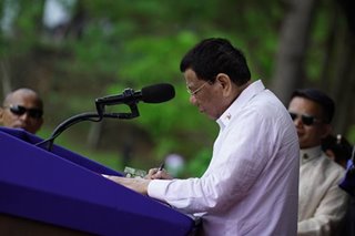 Duterte 'sleepy, struggled to stay awake' during PMA grad rites: Palace