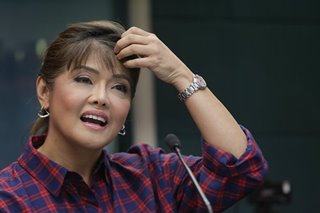 'I've answered it a gazillion times,' says Imee Marcos on school records