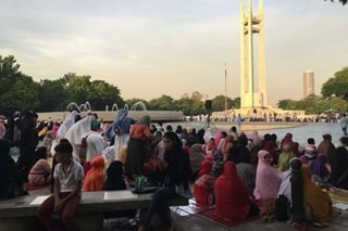 Filipino Muslims celebrate end of Ramadan