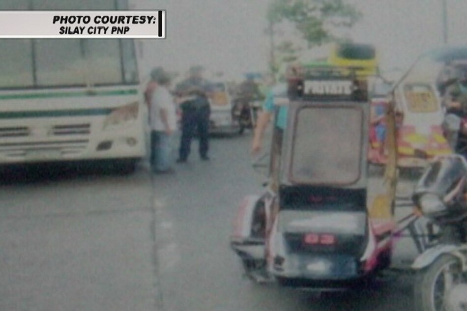 Trike driver, patay sa aksidente sa Silay City 1