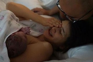 Tearful Rica Peralejo recalls miracle birth at home