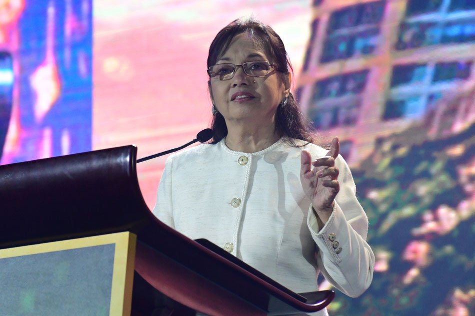 FILE. Former president Gloria Macapagal-Arroyo during the ASEAN Business and Investment Summit in Paranaque City. November 14, 2017 Mark Demayo, ABS-CBN News