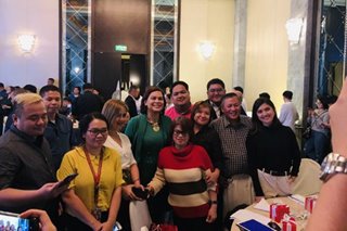 Sara Duterte's Hugpong throws party after big election win