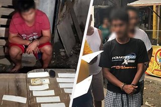 2 dating preso arestado sa droga sa Davao City
